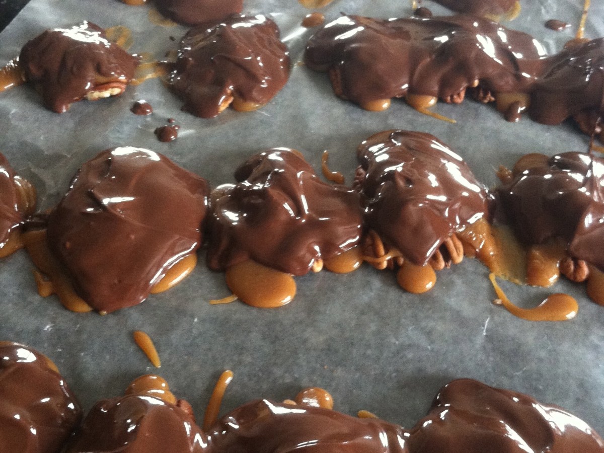 Homemade Turtle Desserts